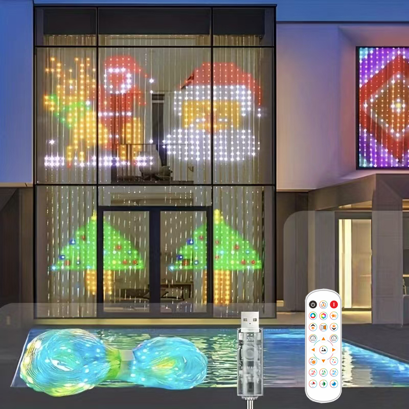 Decor Lighting Address - Christmas Lights Bluetooth Music App Control