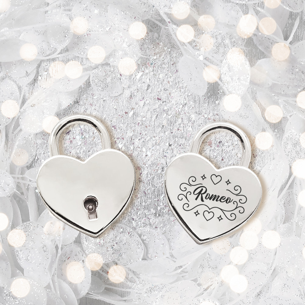 Lighting Decoration For Wedding - A Customized Love Lock Light Luxury