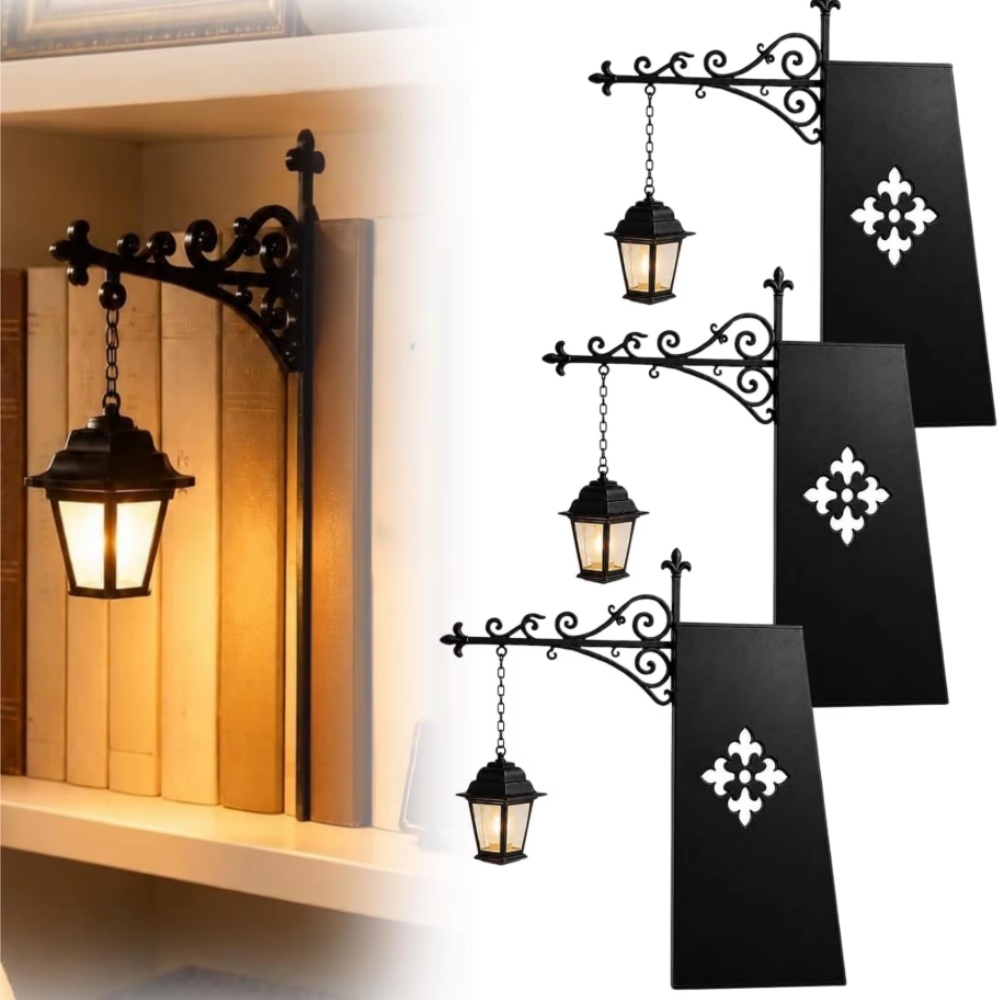 Lightings Decoration - Library Lantern Decorative Bookshelf Lighting Retro