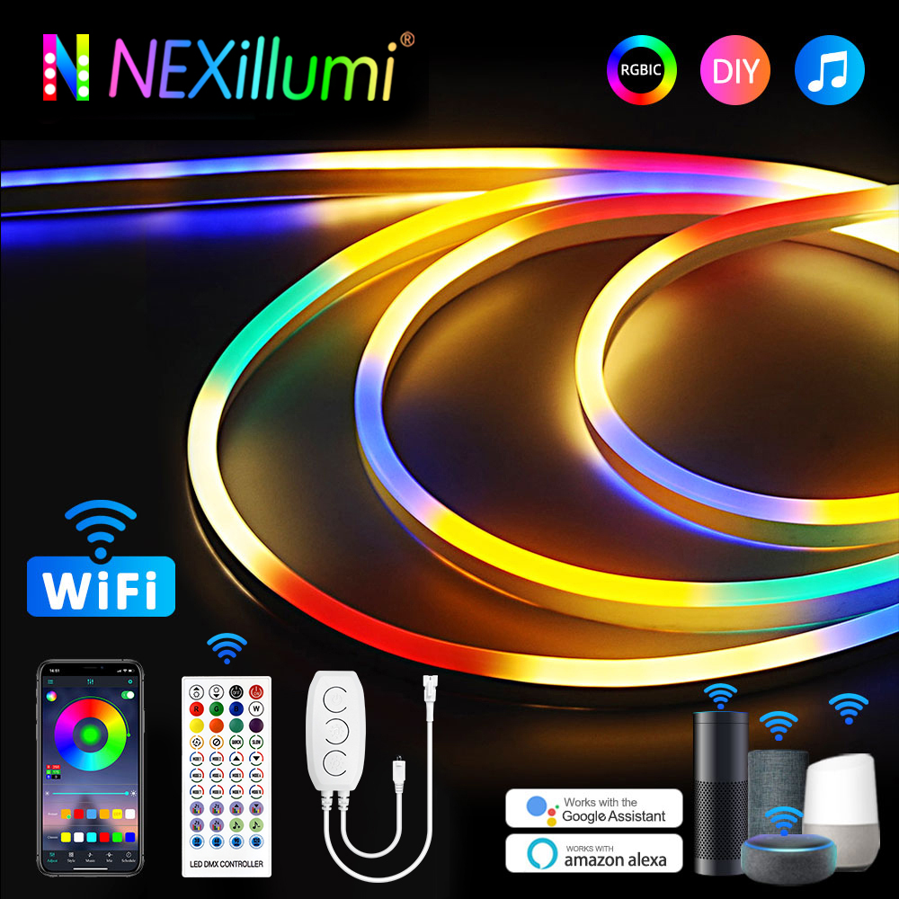 Decor Lighting Address - TUYA WiFi Neon RGBIC LED Addressable
