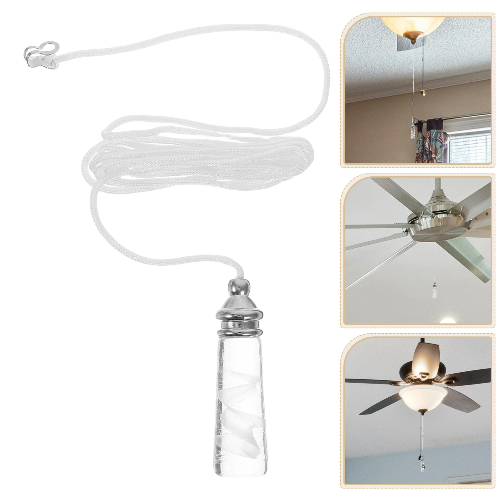 Ceiling Fan Pull Chain Decorat - Decor Lighting Ceiling Fans 评论和价格