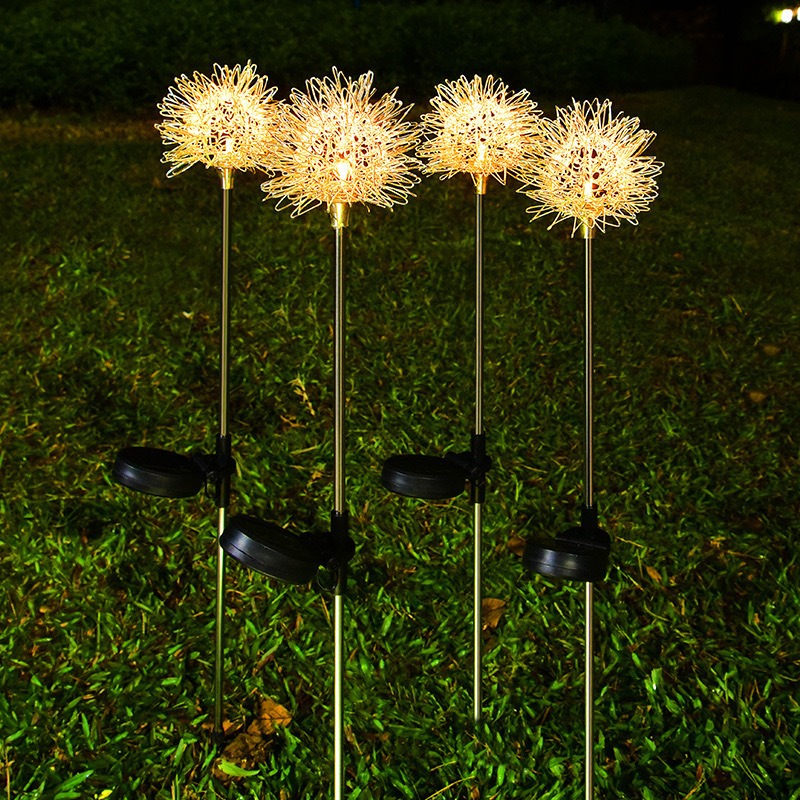 10 Combo Solar Dandelion Ball  - Lighting Decoration For Wedding 评论和价格