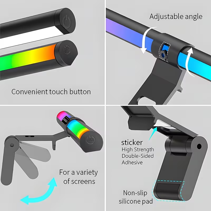 Monitor Light Bar RGB Lightbar - Touch Dimmer Lamp 评论和价格