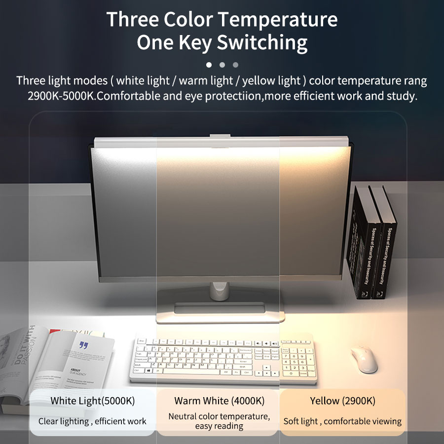 50cm LED Monitor Light Bar Scr - Touch Dimmer Lamp 评论和价格