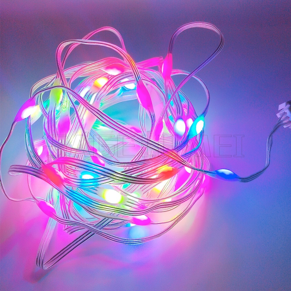 DC5V/12V WS2812 LED String Lig - Decor Lighting Address 评论和价格