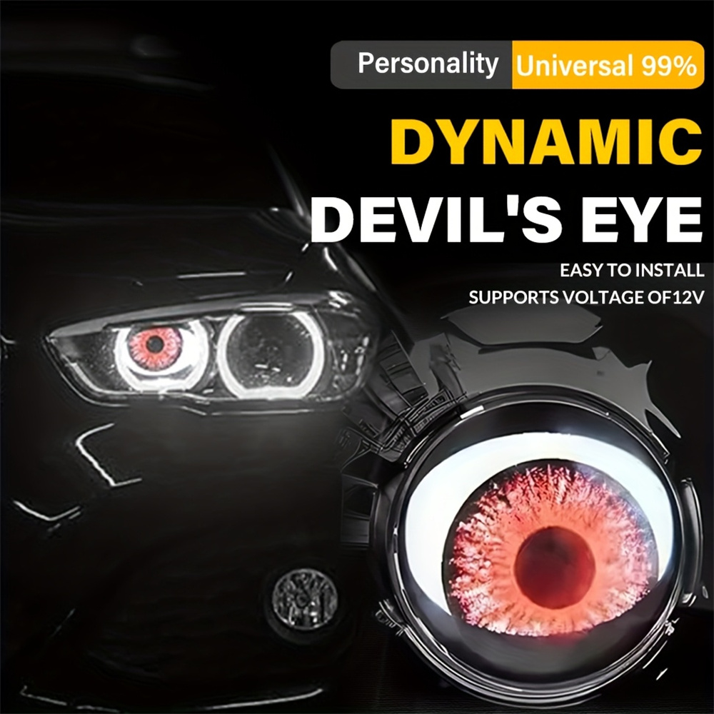  6-Mode Led Dynamic Devil Eye - Lightings Decoration 评论和价格
