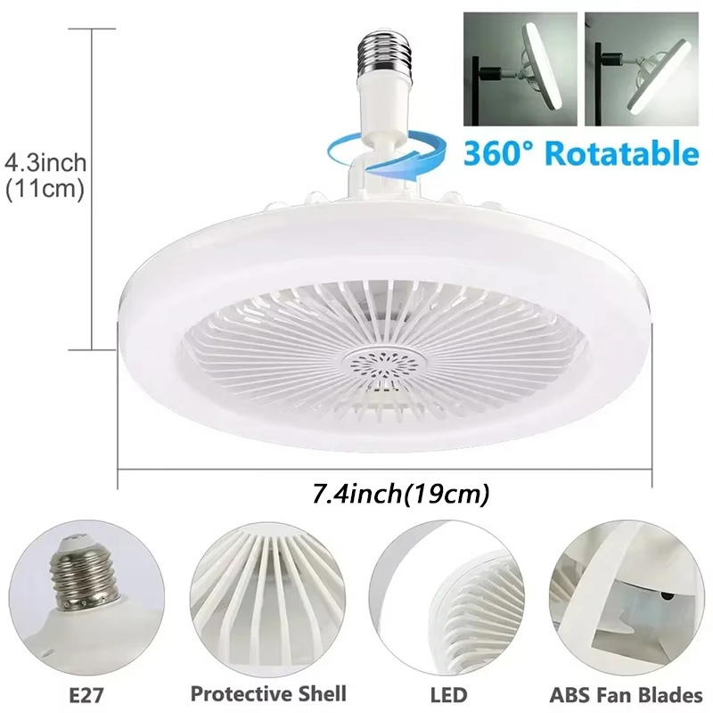 2 In 1 Ceiling Fan Lamps 3 Spe - Decor Lighting Ceiling Fans 评论和价格