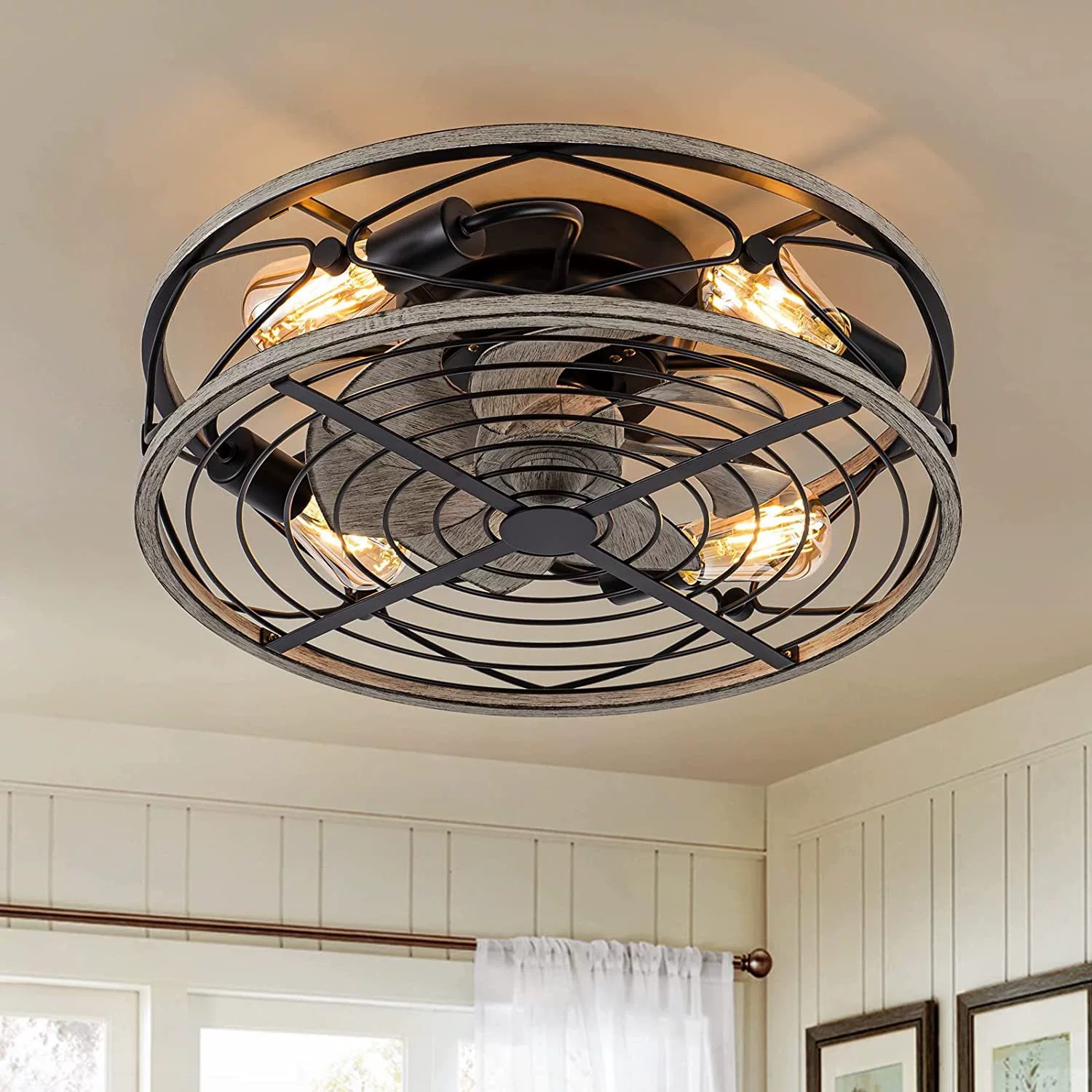 Smart Ceiling Fan Fans With Li - Decor Lighting Ceiling Fans 评论和价格