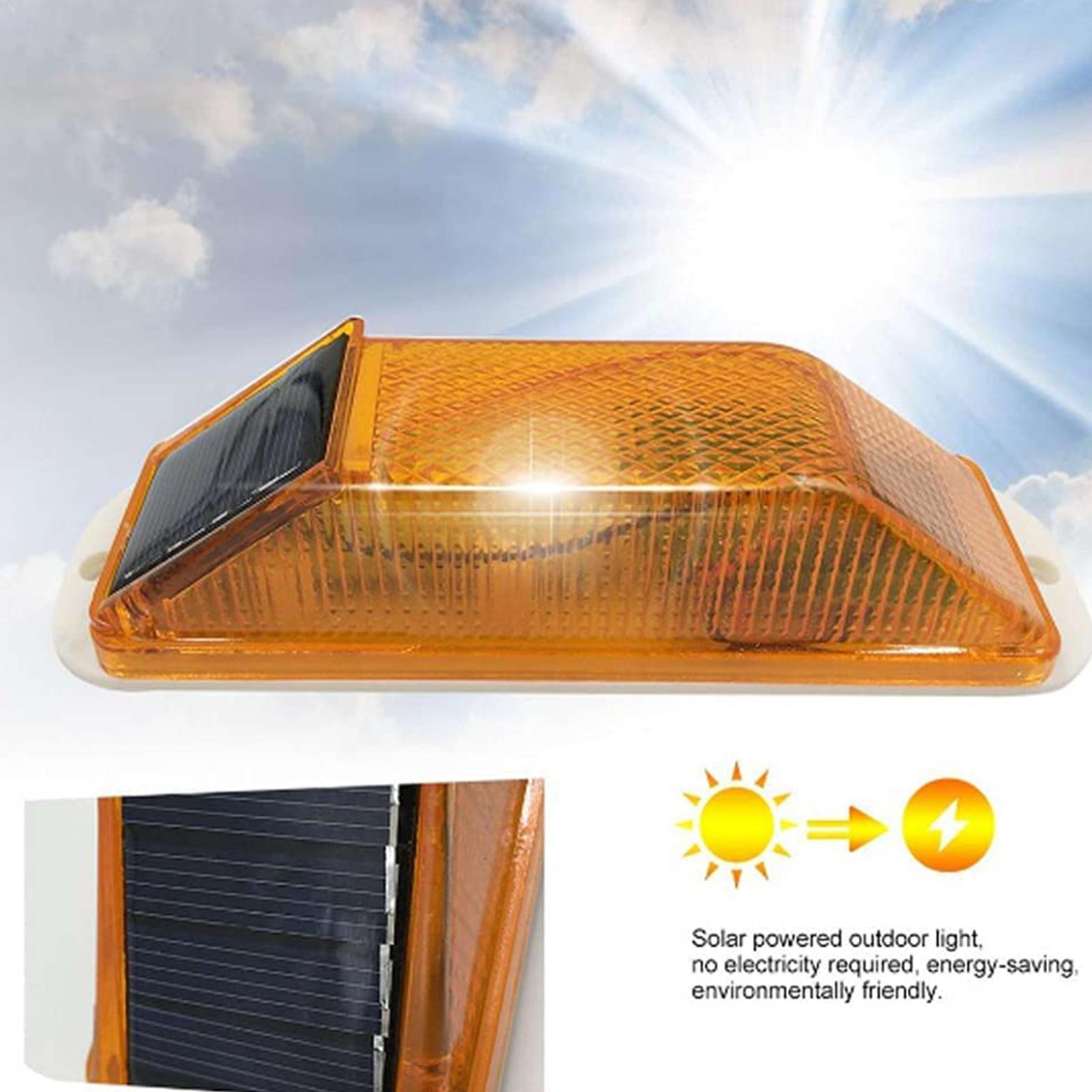 LED Solar Strobe Warning Lamp  - Touch Dimmer Lamp 评论和价格