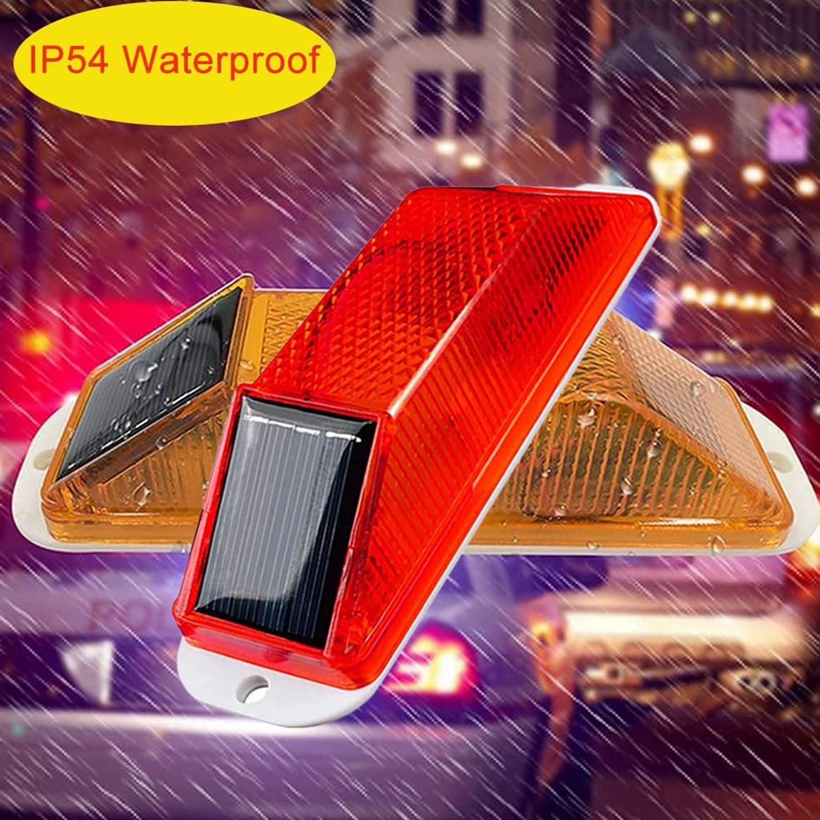 LED Solar Strobe Warning Lamp  - Touch Dimmer Lamp 评论和价格