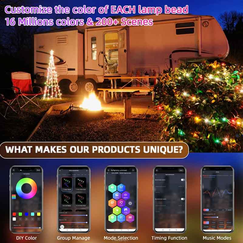 Bluetooth LED String Lights US - Decor Lighting Address 评论和价格
