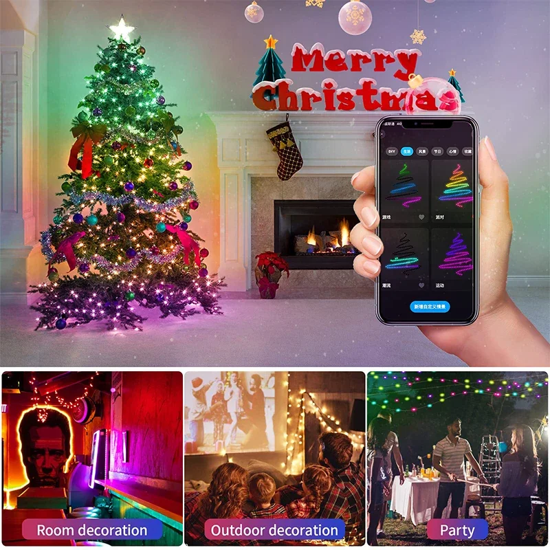 Dreamcolor Christmas Lights St - Decor Lighting Address 评论和价格