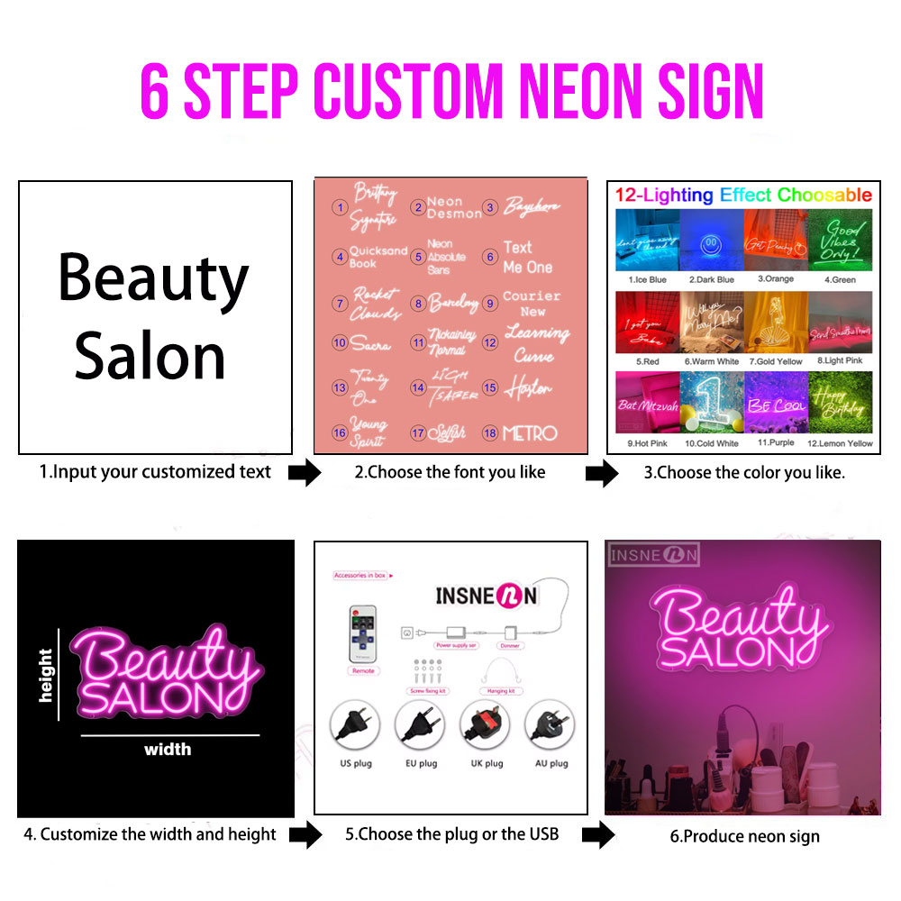 Custom Led Neon Signs LED Ligh - Lighting Decoration For Wedding 评论和价格