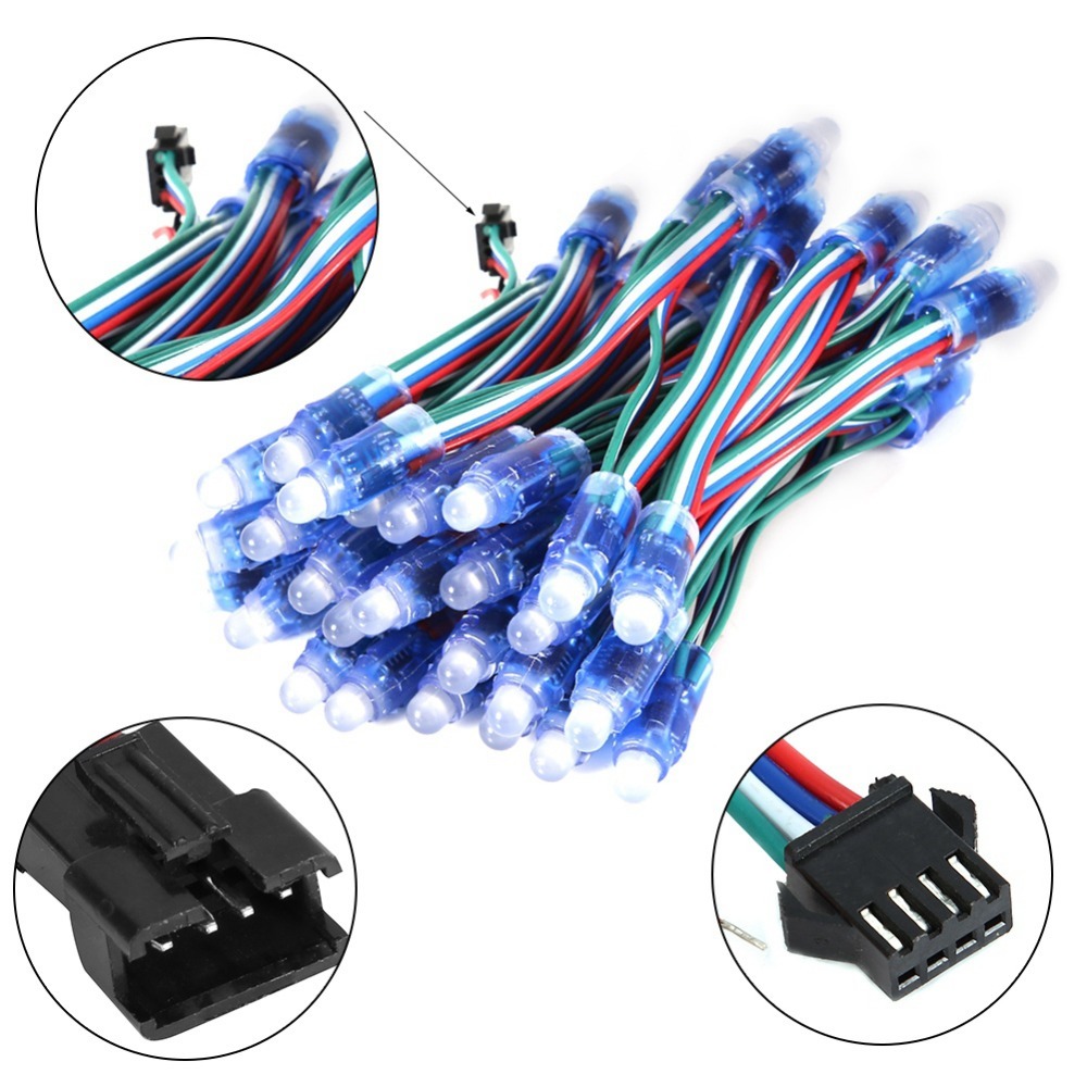50PCS Durable WS2811 IC LED Pi - Decor Lighting Address 评论和价格