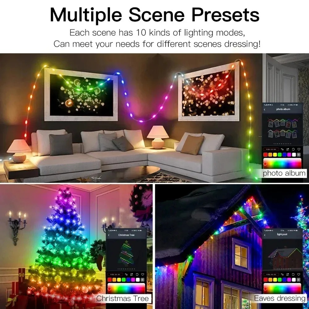Addressable RGBIC LED Fairy St - Decor Lighting Address 评论和价格