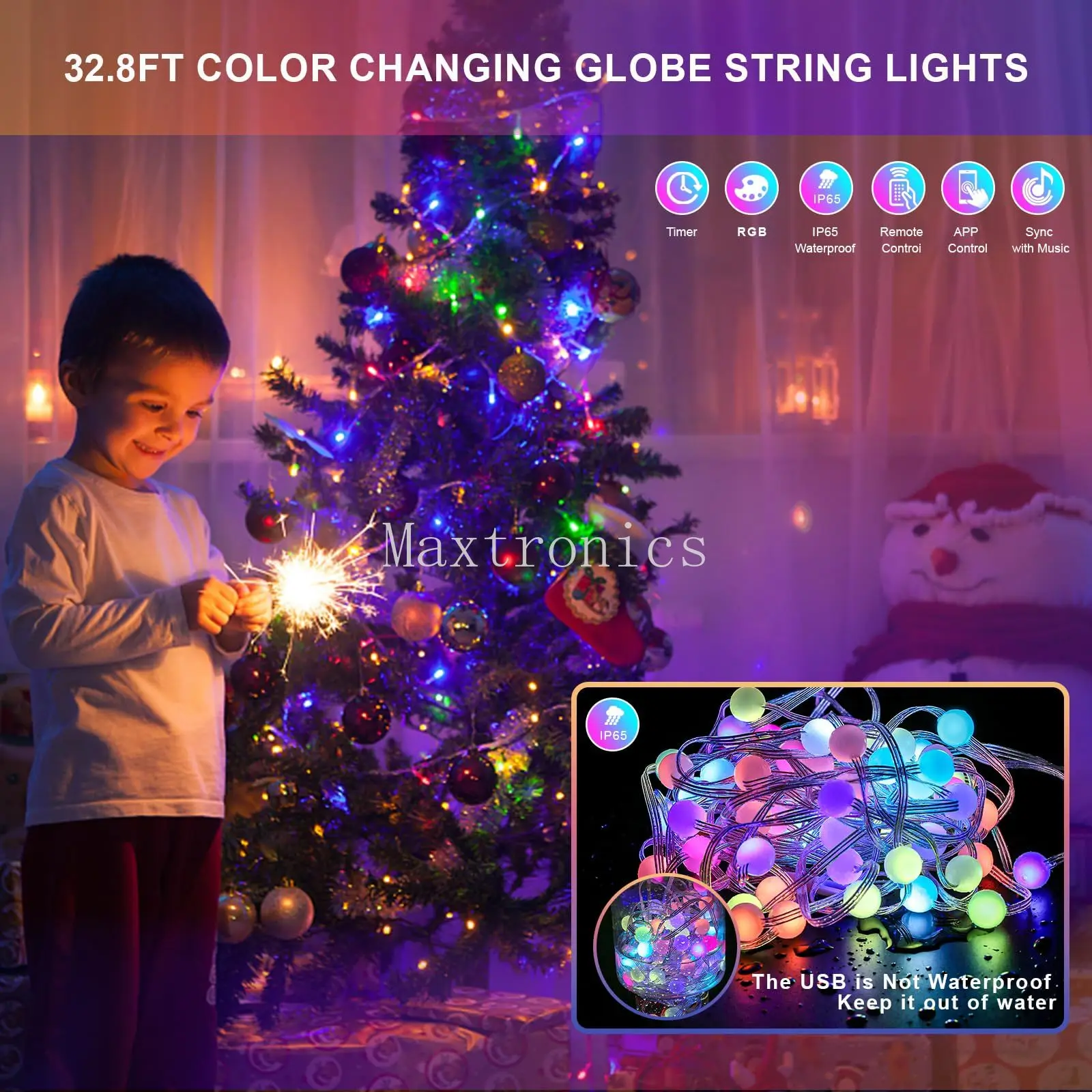 Smart 4 Styles RGB WS2812B LED - Decor Lighting Address 评论和价格